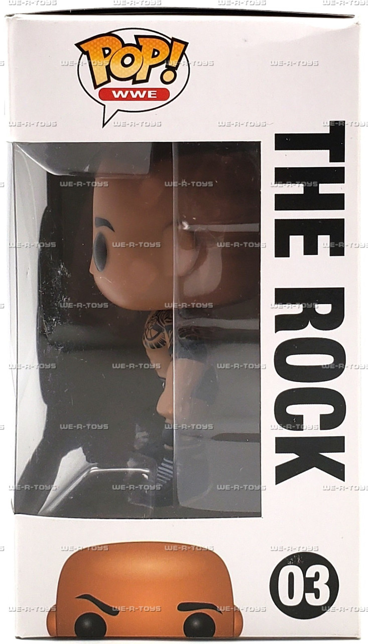 FUNKO POP WWE 03 THE ROCK ザ•ロック Funko Pop! WWE Dwayne 'The Rock' Johnson Vinyl Wrestling