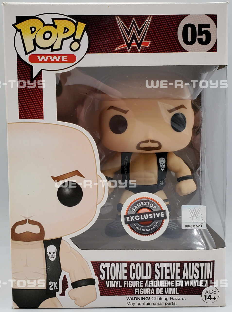 Funko Pop! WWE Stone Cold Steve Austin Vinyl Wrestling Figure #05