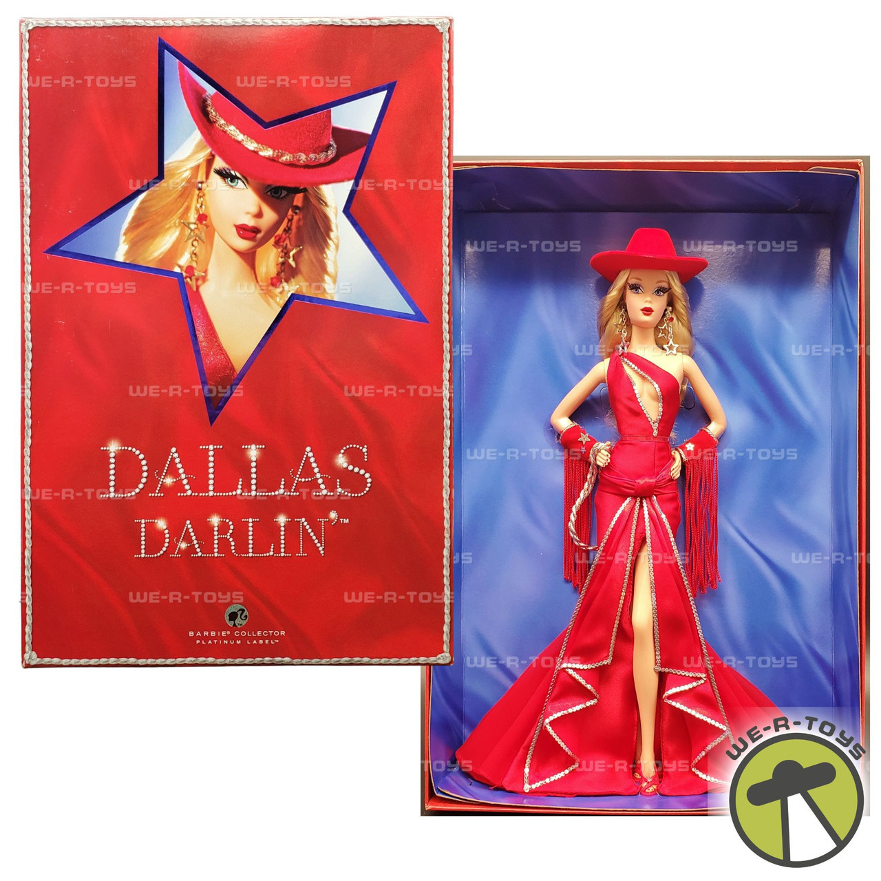 Barbie Dallas Darlin' Blonde Doll Platinum Label 2007 Mattel L8811