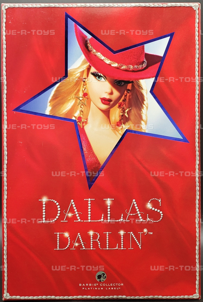 Barbie Dallas Darlin' Blonde Doll Platinum Label 2007 Mattel L8811
