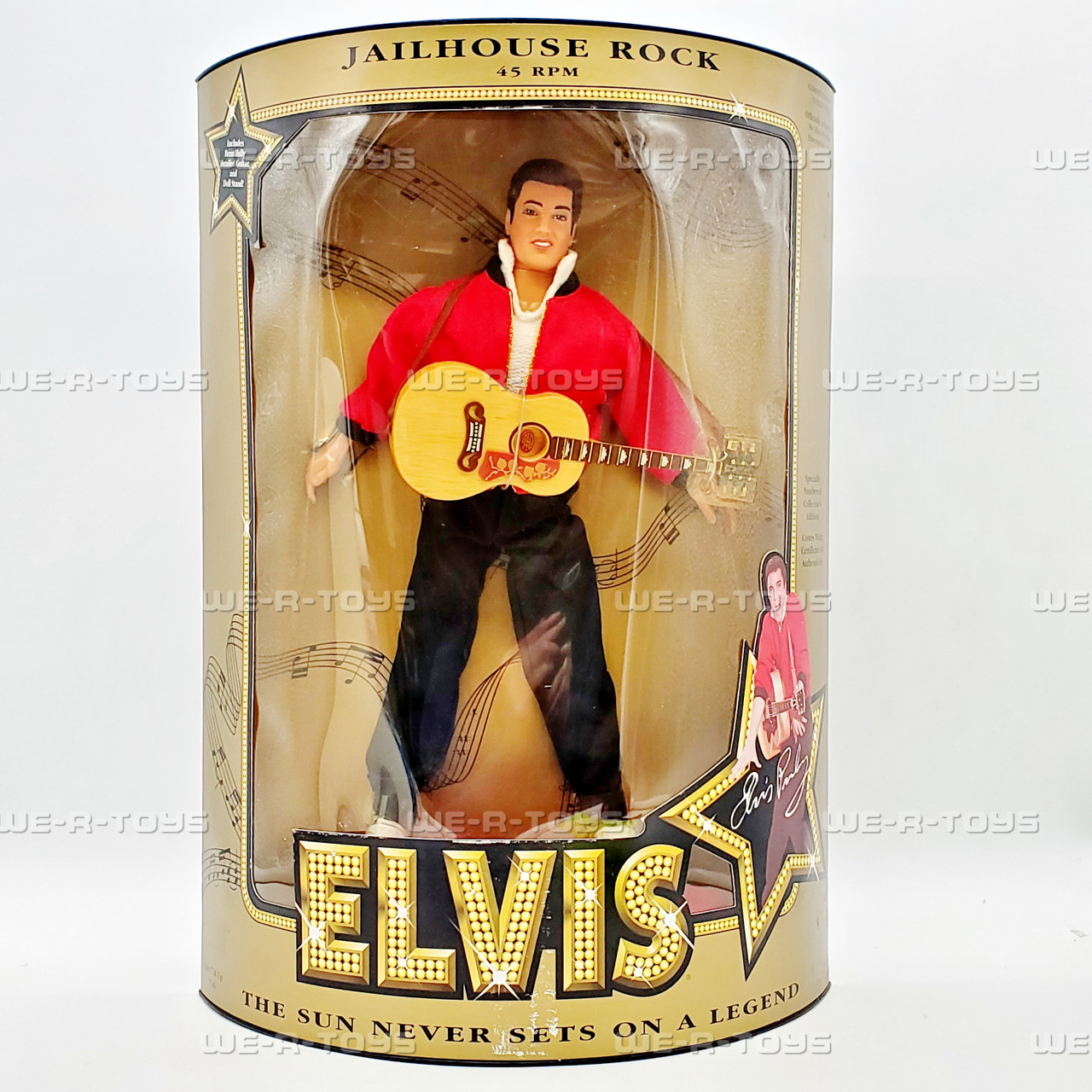 Elvis Presley Jailhouse Rock 45 RPM Doll 1993 Hasbro Item No. 9146