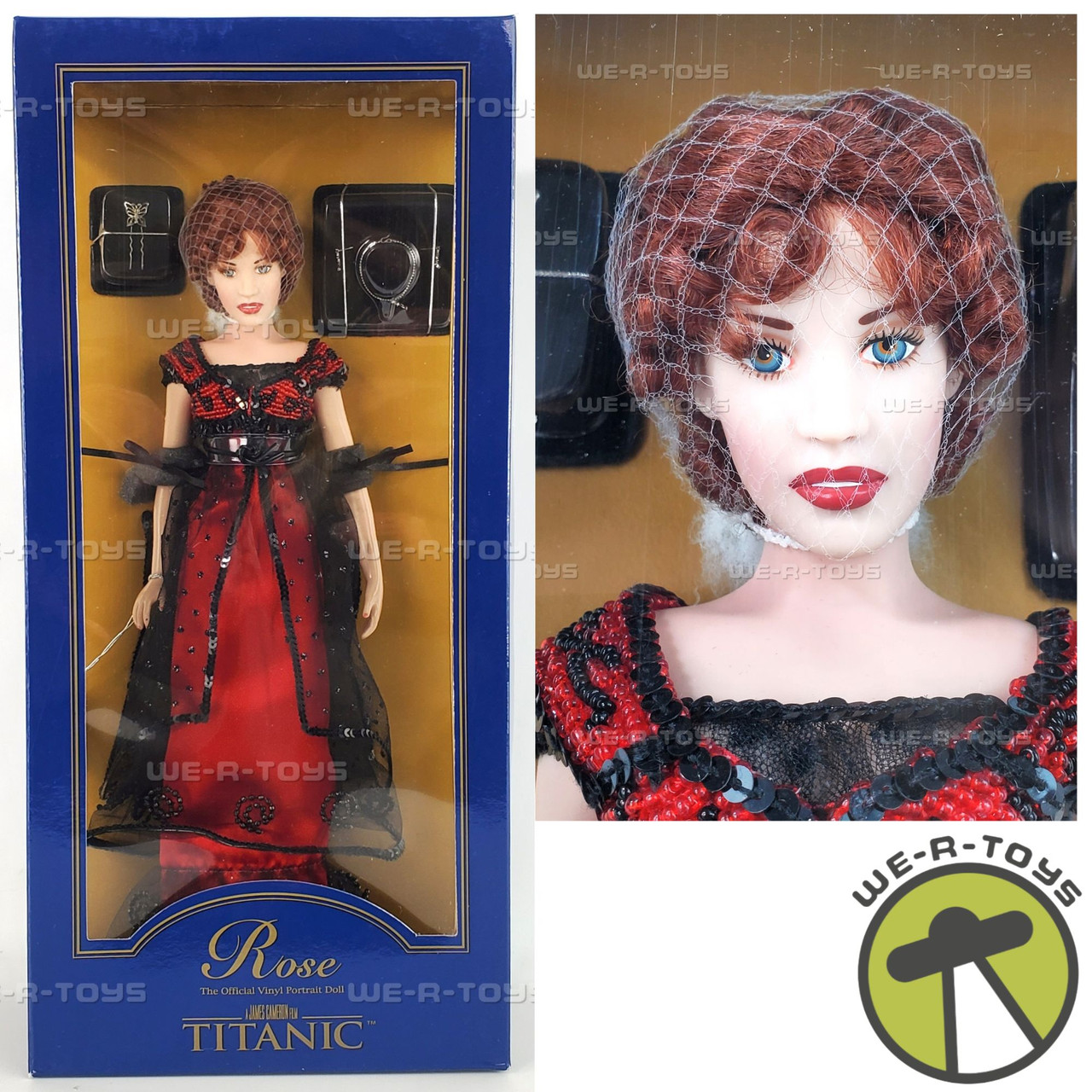 Titanic Rose Played By Kate Winslet 16" Vinyl Portrait Doll Franklin Mint NEW Titanic Rose Played By Kate Winslet 16" Vinyl Portrait Doll Franklin Mint NEW