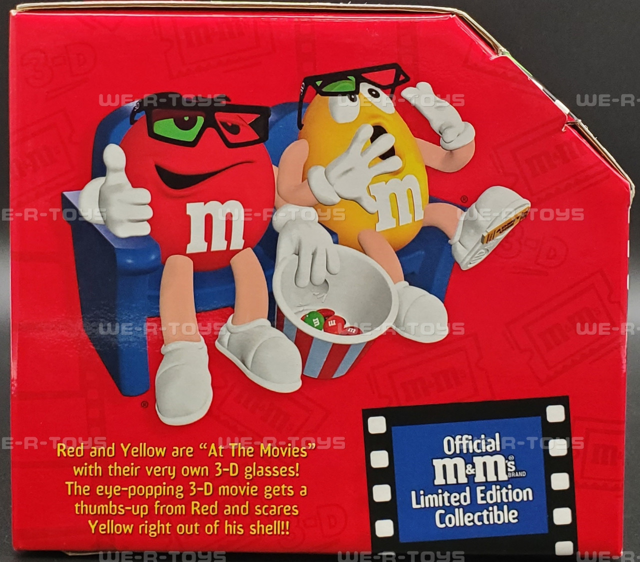 M&M's✨「At The Movies In 3-D」キャンディディスペンサー M&M's “At The Movies” In 3D Glasses Candy Dispenser Limited