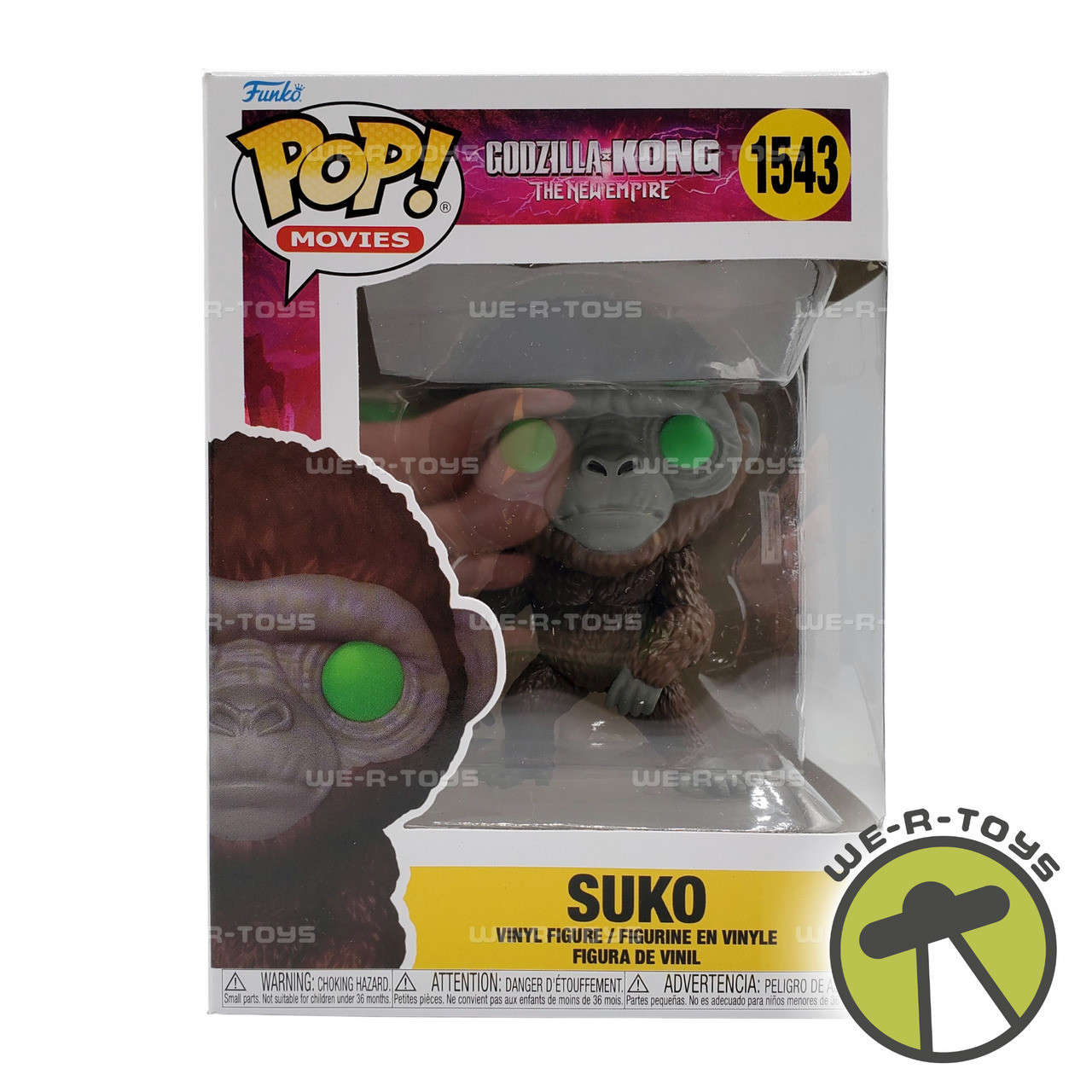 Funko Pop! Movies Godzilla x Kong The New Empire Suko Vinyl Figure #1541