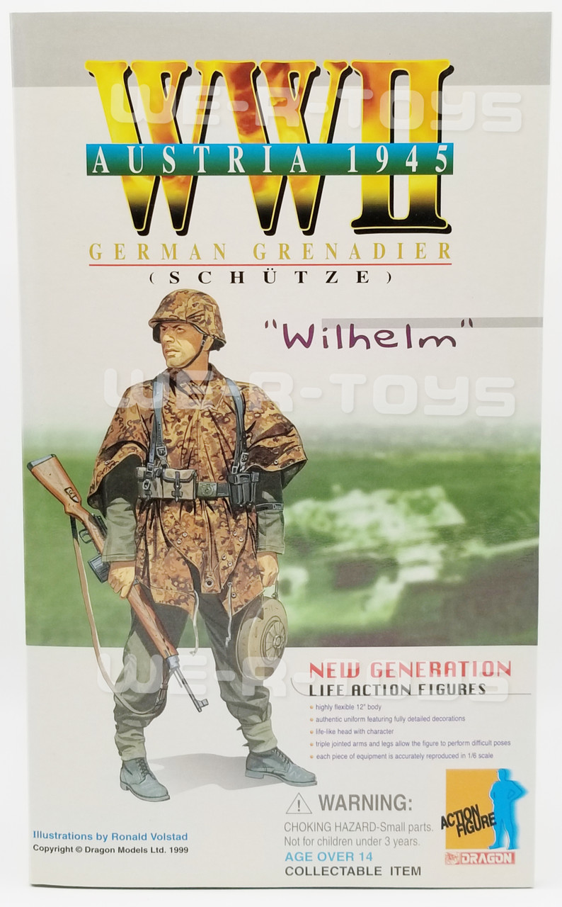 Wilhelm Panzer Grenadier Austria 1945 German Schutze Dragon Action