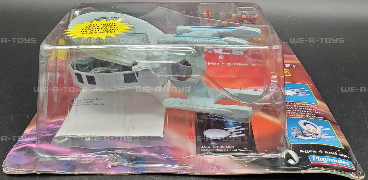 Star Trek Innerspace USS Stargazer Starship Mini Set 1995