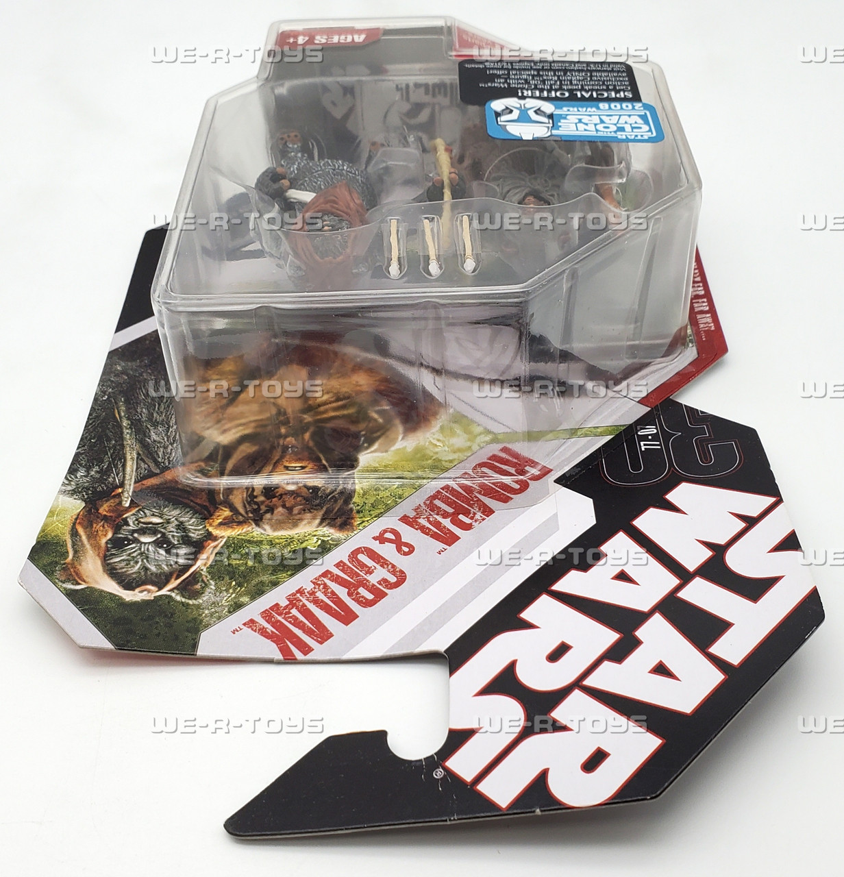 Star Wars Return of the Jedi Romba & Graak Ewok Figures 2007