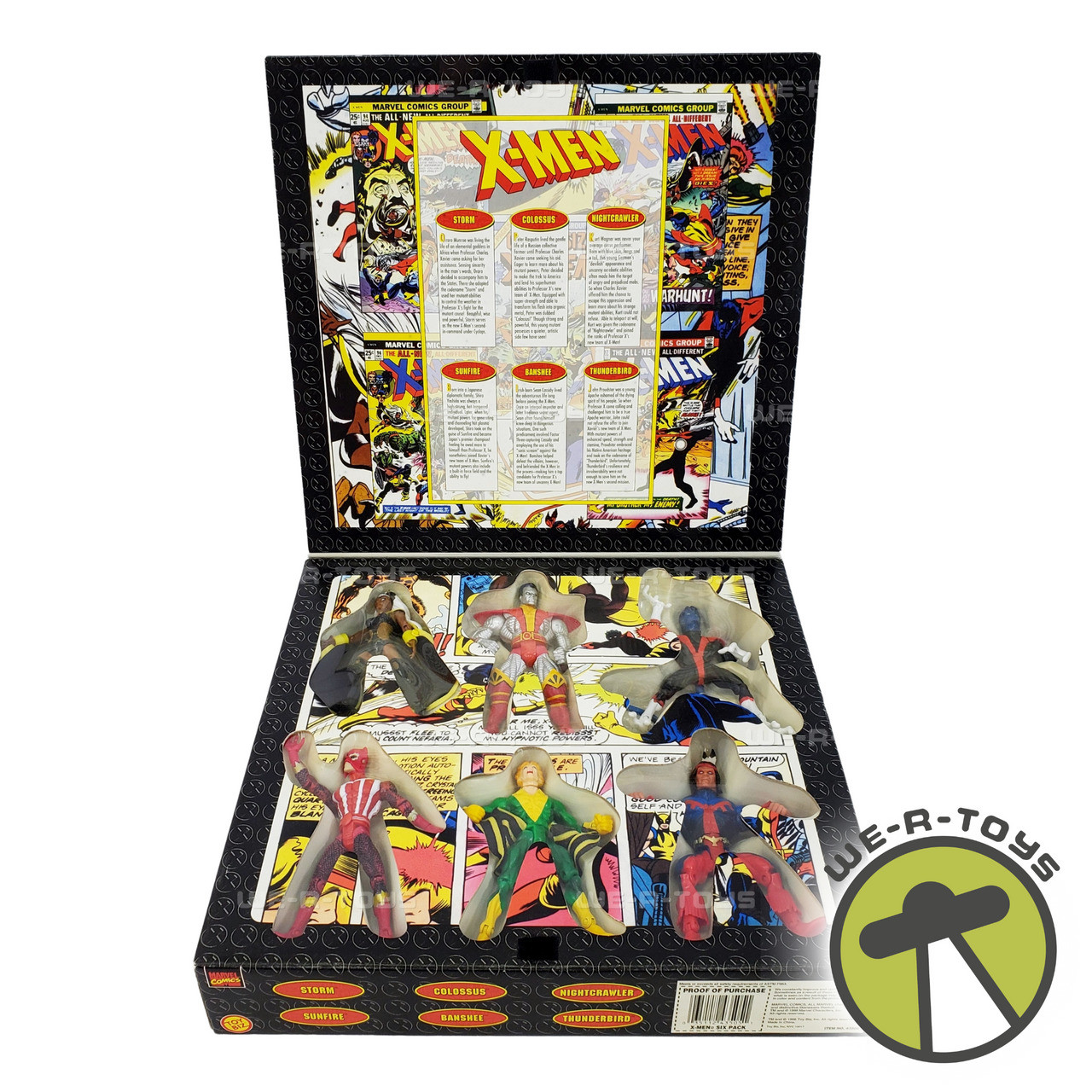Marvel Comics Collector Editions X-Men 6 Figures Toy Biz
