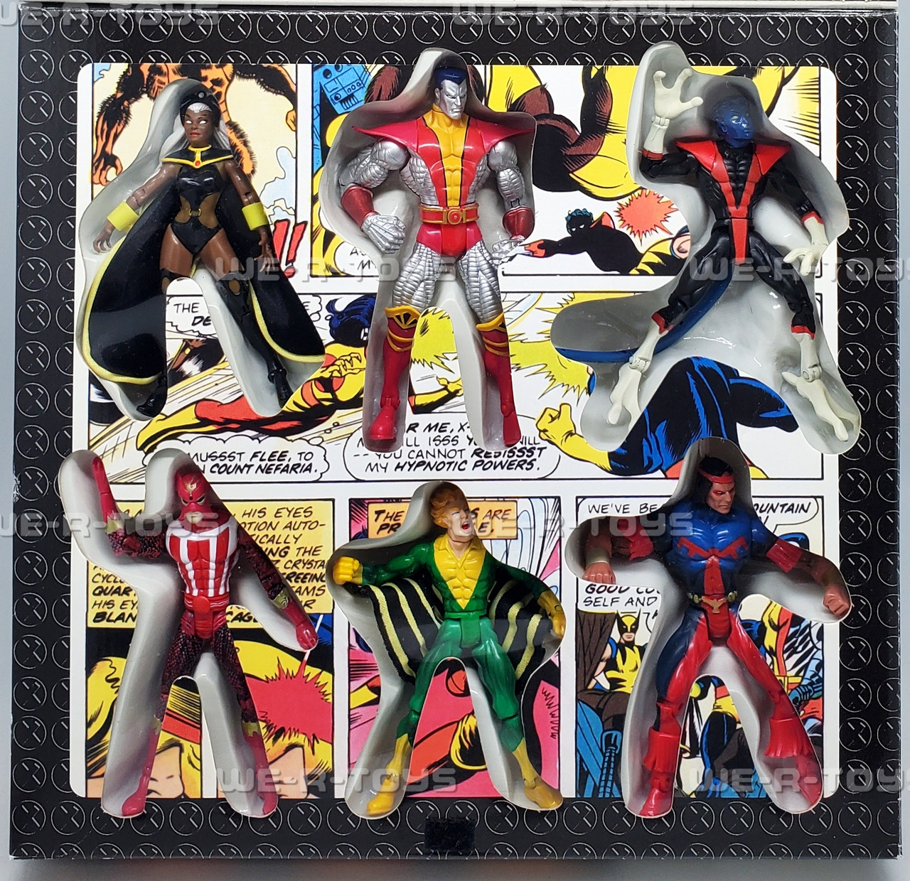 Marvel Comics Collector Editions X-Men 6 Figures Toy Biz 1998