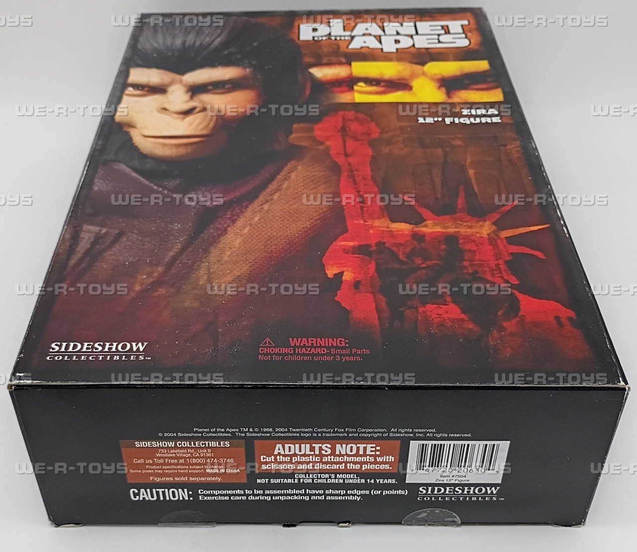 SIDESHOW 猿の惑星　12インチ　 ジーラ（ZIRA） Amazon.co.jp: Planet of the Apes Zira/猿の惑星 ジーラ : Toys