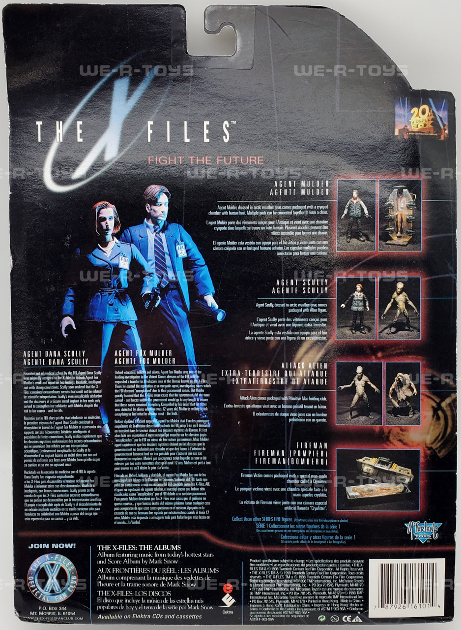 The X Files Series 1 Agent Mulder & Agent Scully McFarlane 1998