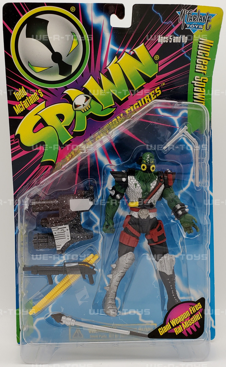 Todd McFarlane's Spawn Series 5 Nuclear Spawn Figure 1996 #10142