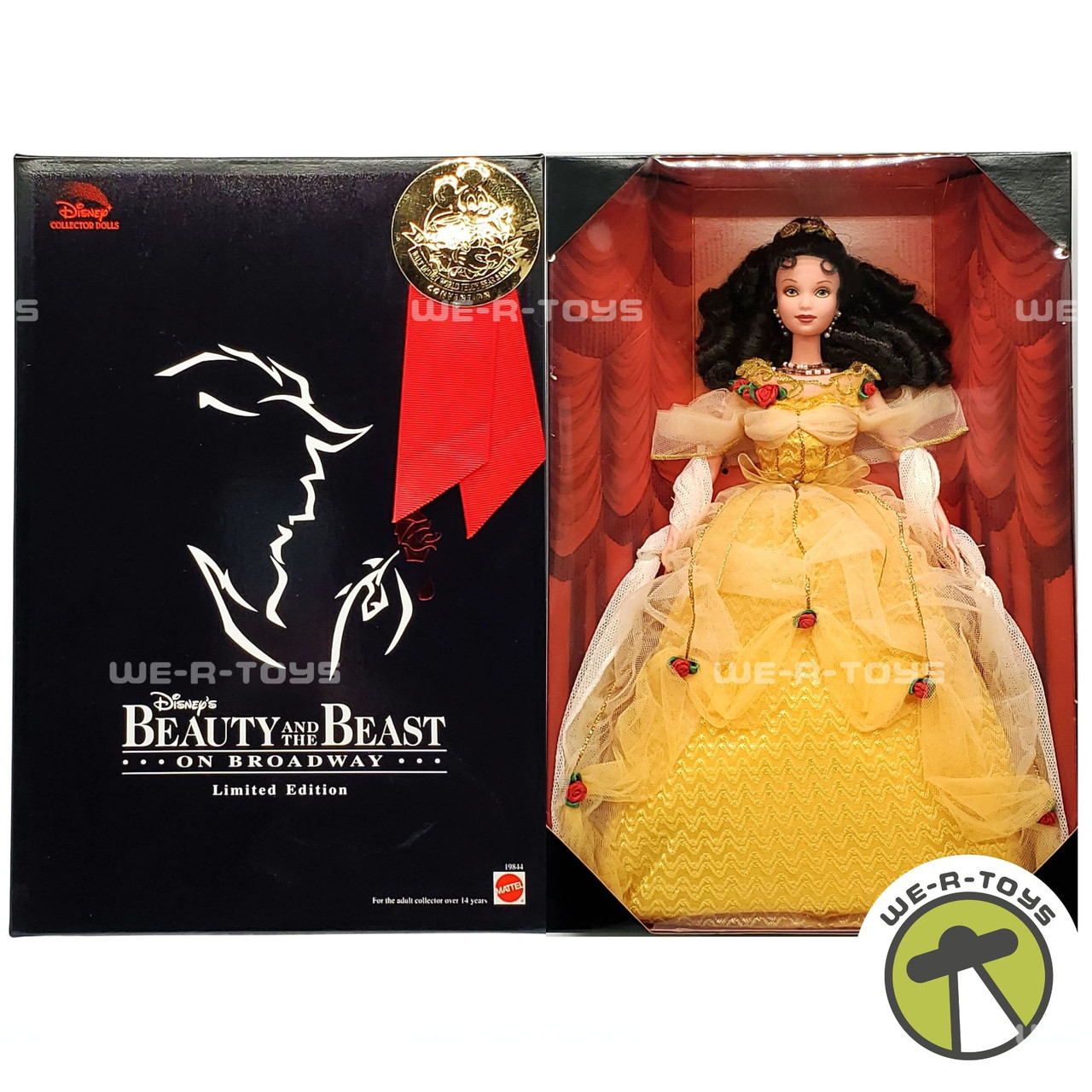 Disney's Beauty & The Beast on Broadway Belle Doll Limited Edition Mattel  19844