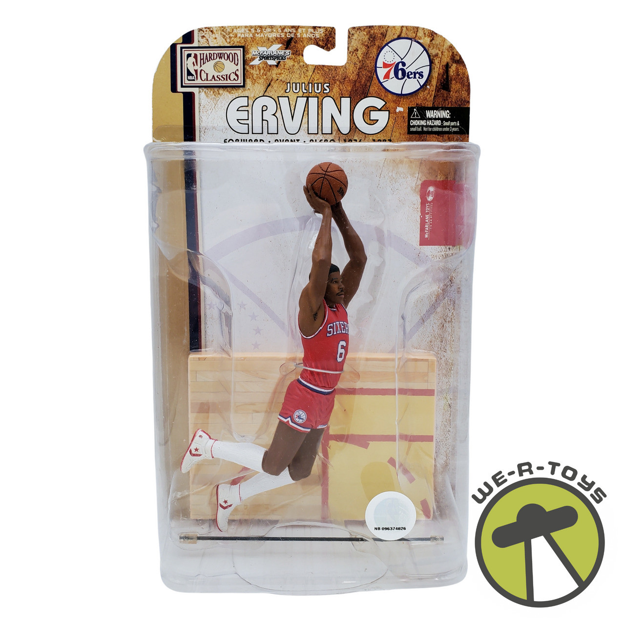 NBA Hardwood Classics Julius Erving Philadelphia 76ers Figure 2008