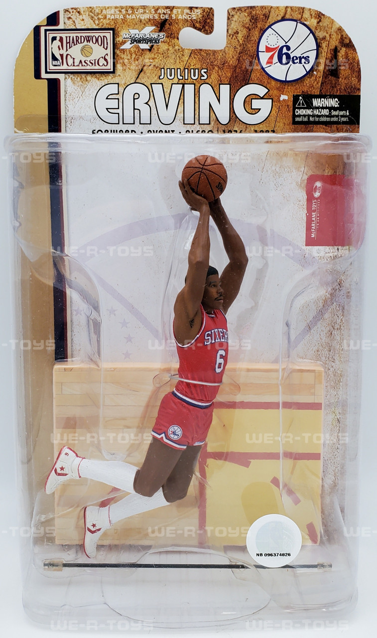 NBA Hardwood Classics Julius Erving Philadelphia 76ers Figure 2008