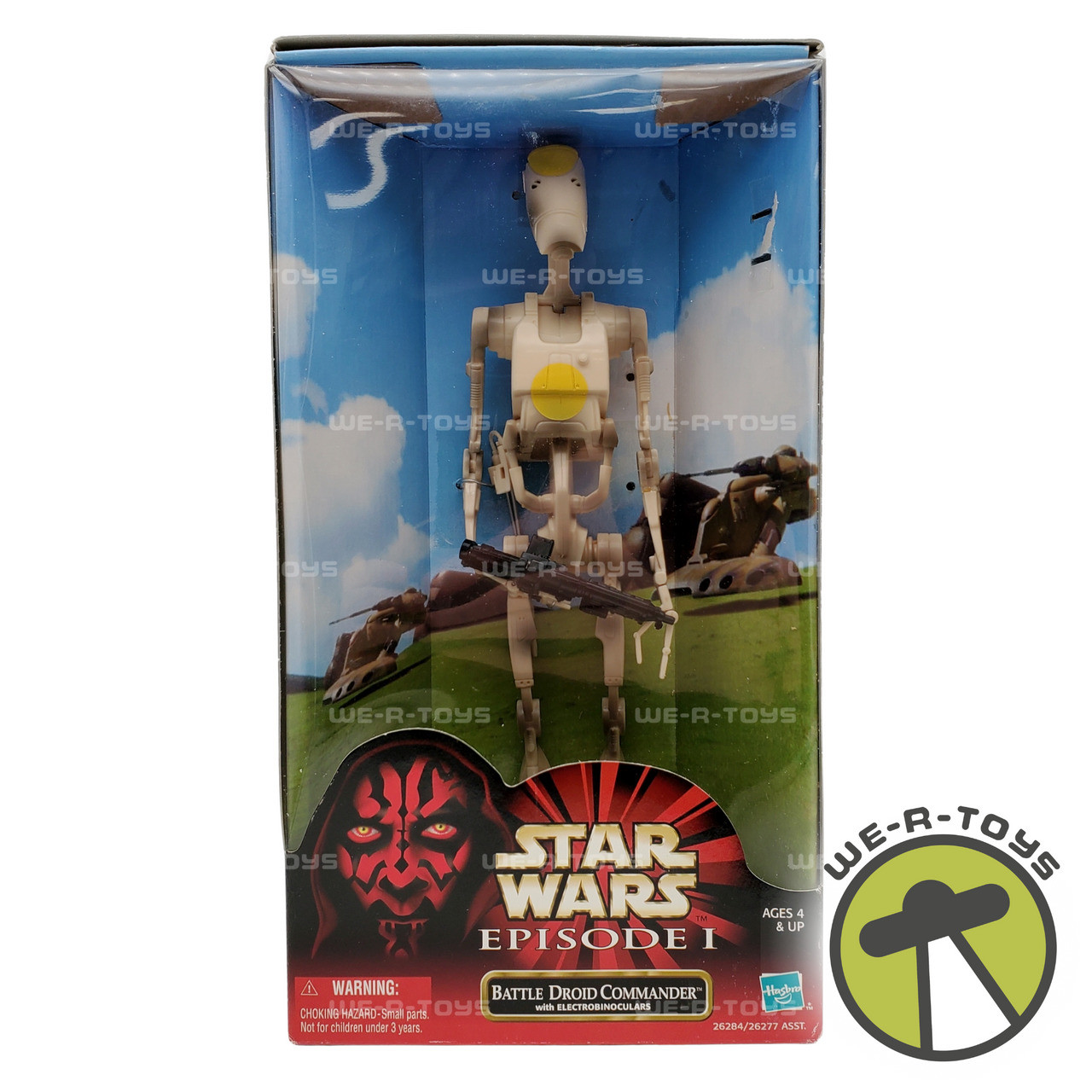 Star Wars Episode I Battle Droid Commander Action Figure 1999