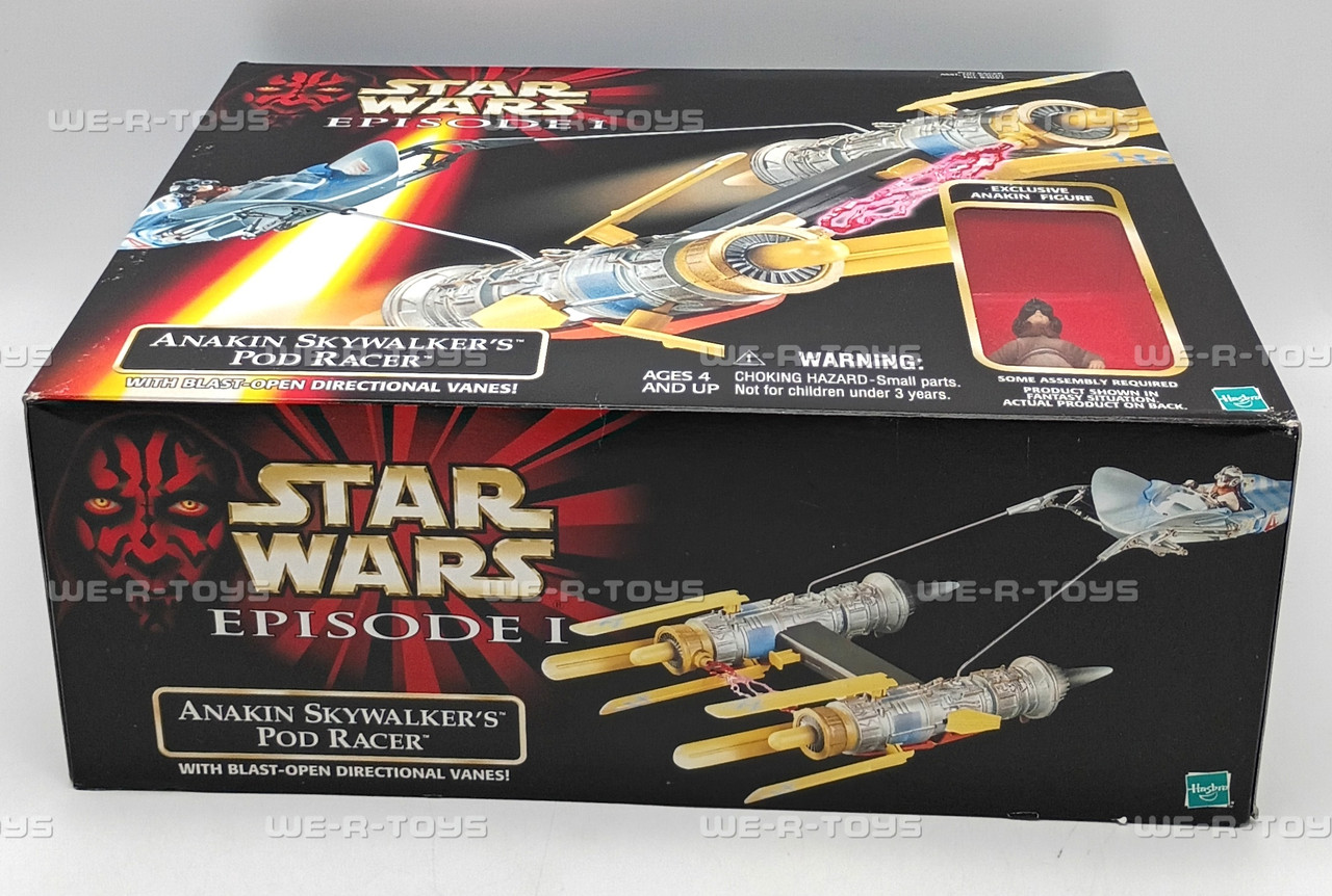 Star Wars Anakin Skywalker Pod Racer Vehicle & Anakin Figure 1999