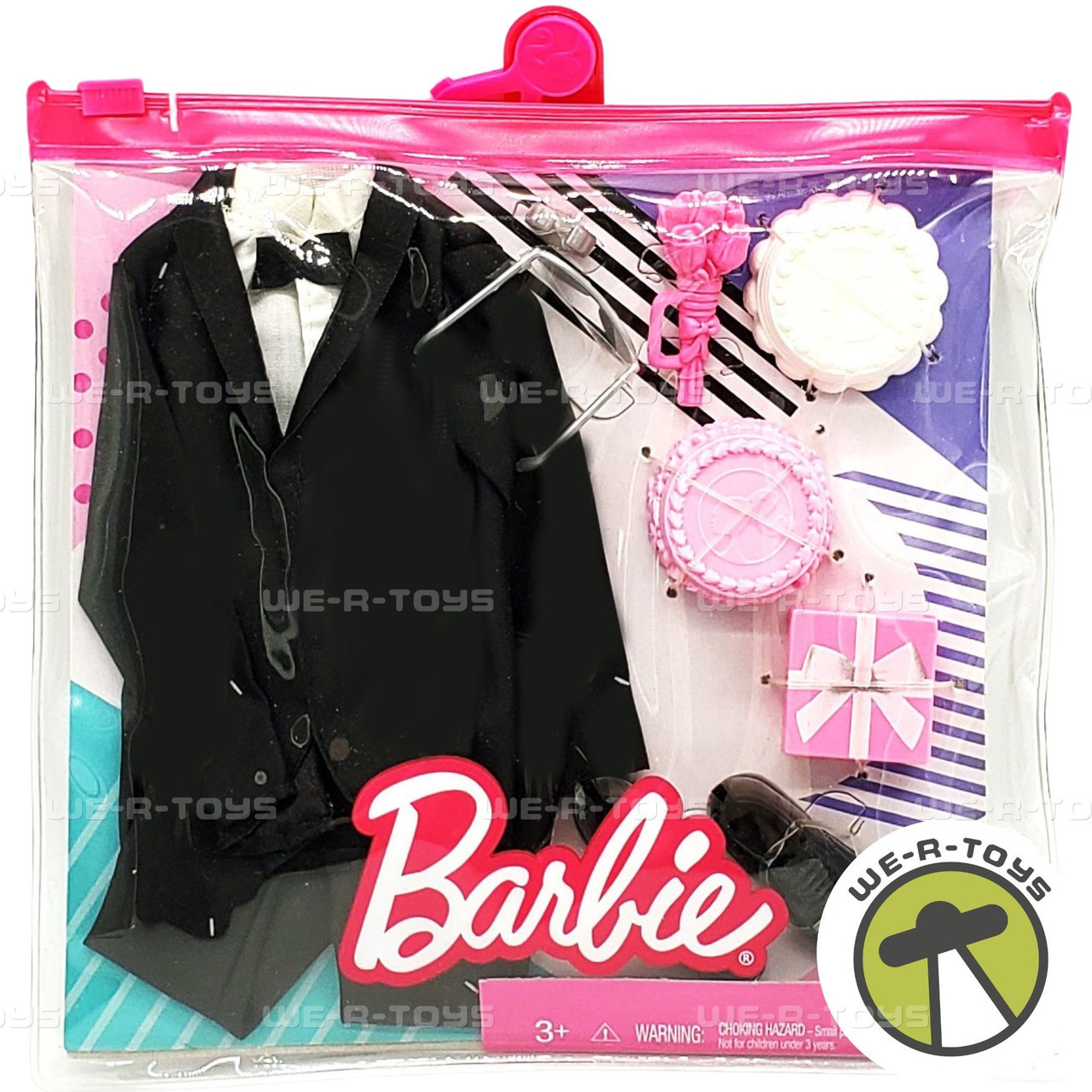 Amazon Barbie And Ken Fashion Set Brown Leather Fashion Clothes
