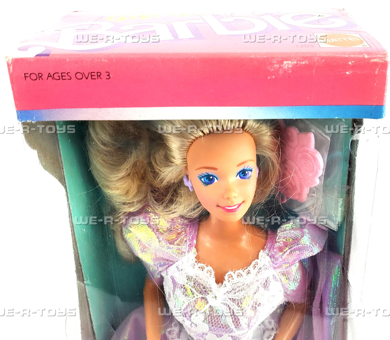 Gift Giving Barbie Doll 1988 Mattel 1205 NRFB We R Toys