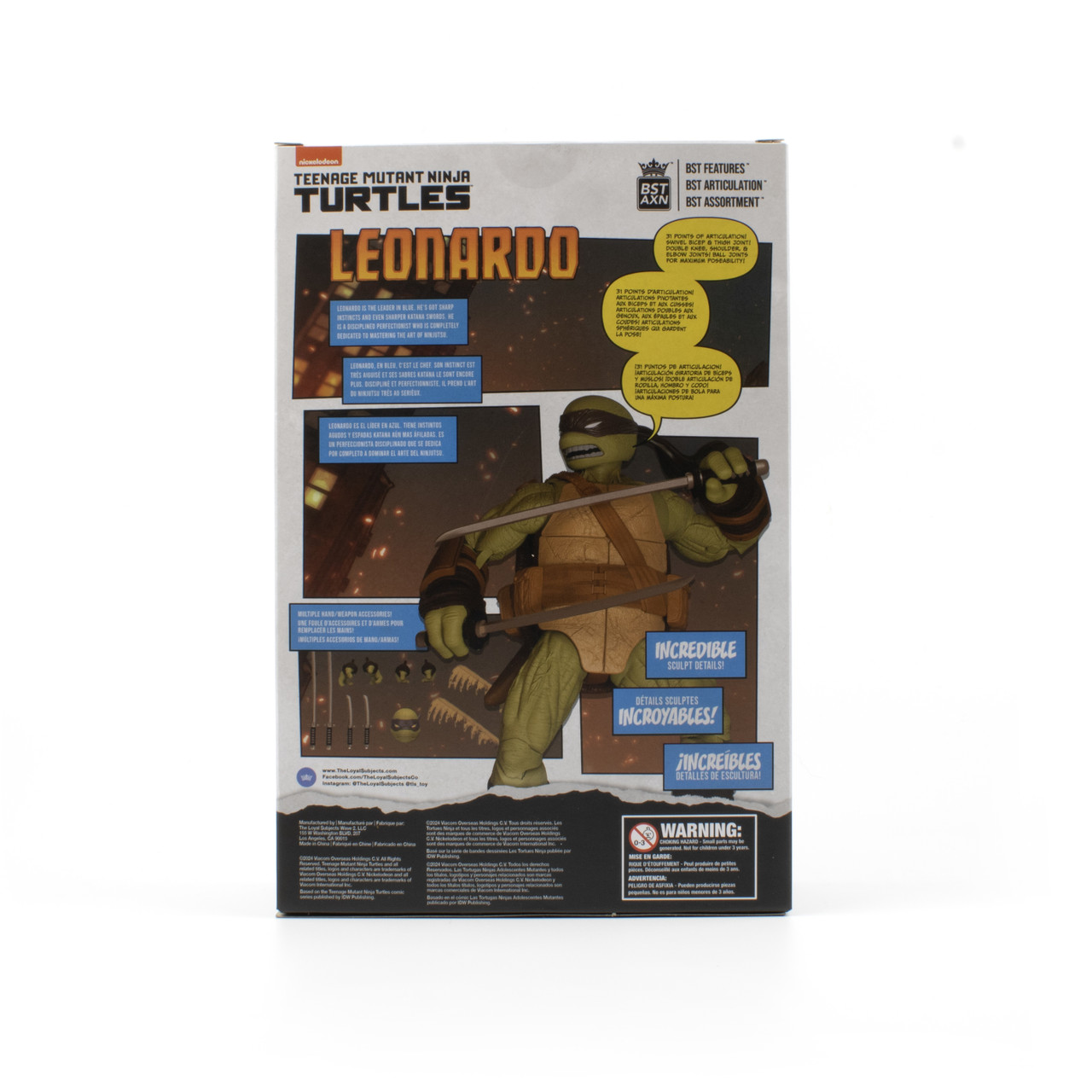 TMNT BST AXN v2 IDW Inspired Leonardo 5