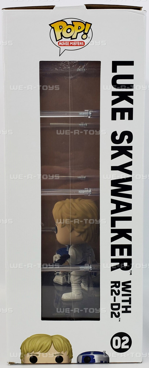 Funko Pop! Movie Poster Star Wars Luke Skywalker& R2-D2 Vinyl