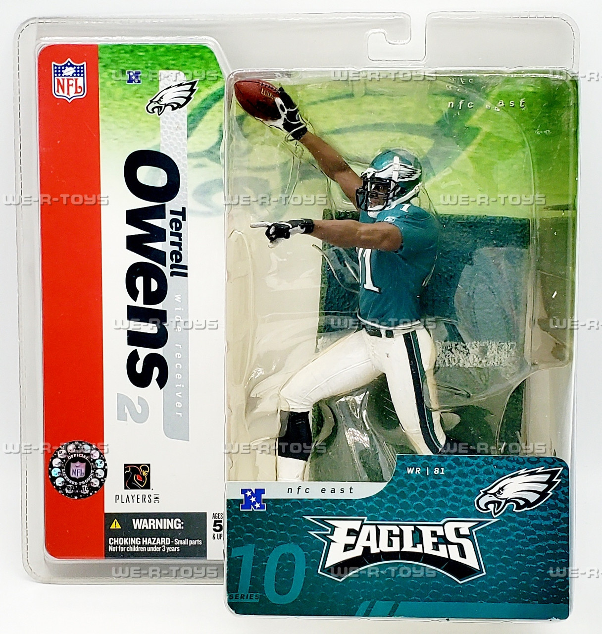 【レア　未開封】NFL　マクファーレン　スポーツフィギュア★テレル・オーエンス★ McFarlane NFL Series 2 Terrell Owens Jeff Garcia 3