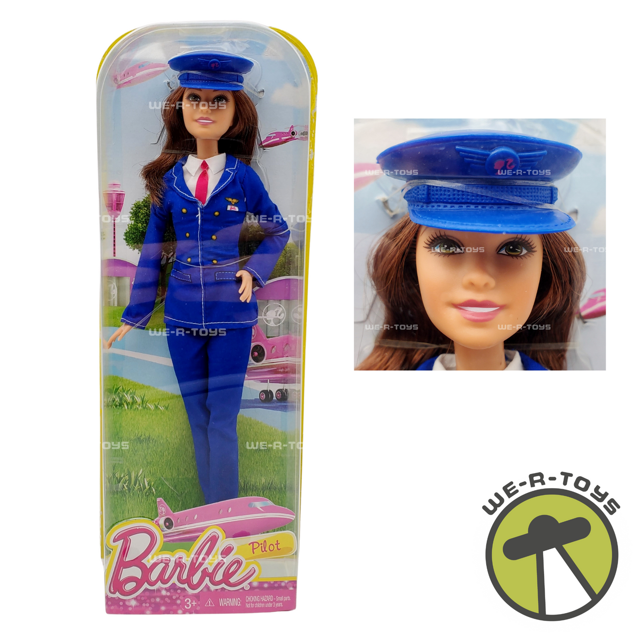 Barbie Pilot Doll 2015 Mattel #DHB66 NRFB We-R-Toys