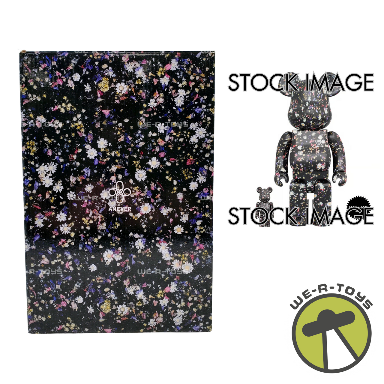 BE@RBRICK ANEVER BLACK 100％ & 400％ Anever 400% 100% | & BE@RBRICK Medicom Be@rbrick Set Bearbrick