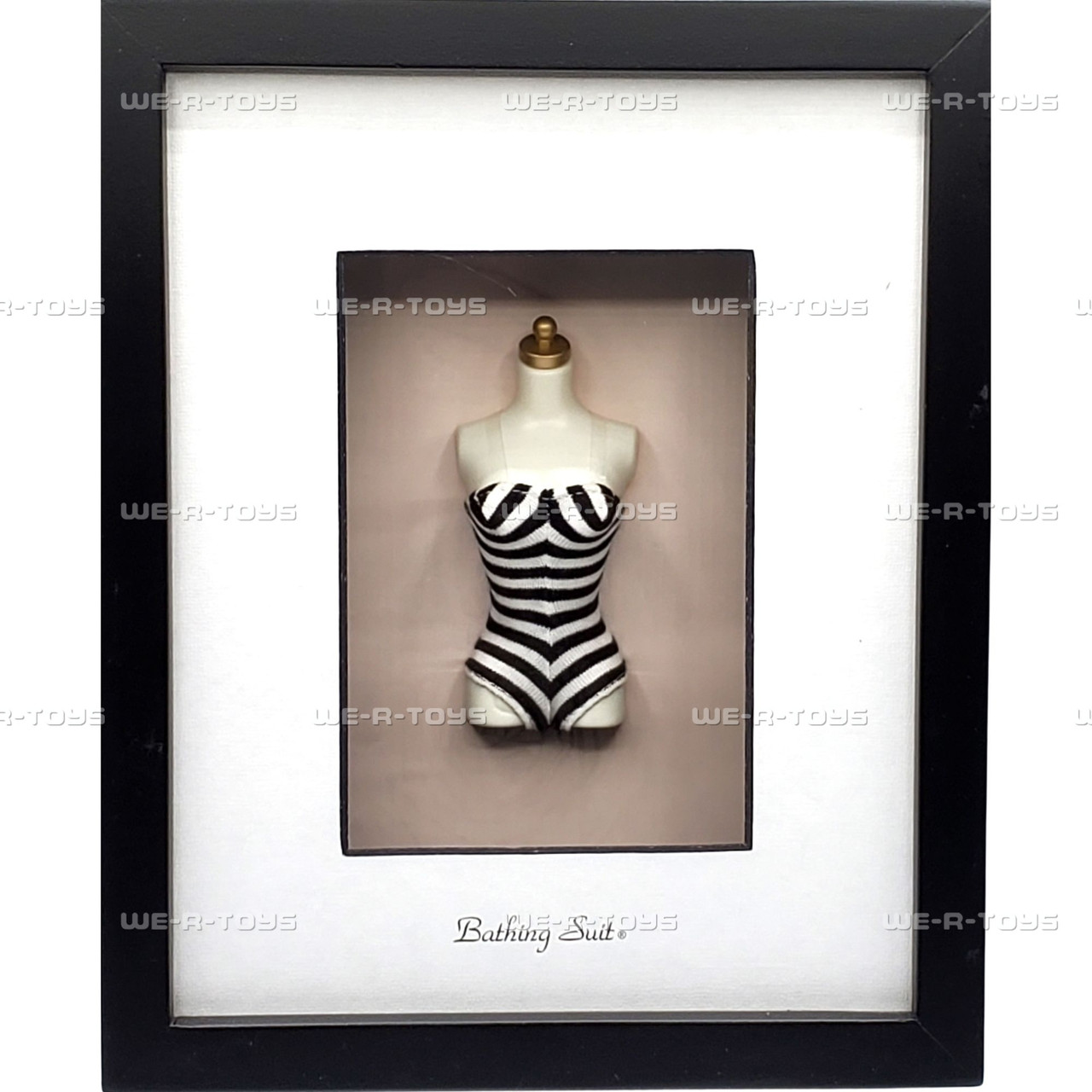 Barbie Fashion Frames Limited Edition Bathing Suit Wall Decor 2003 Mattel We R Toys