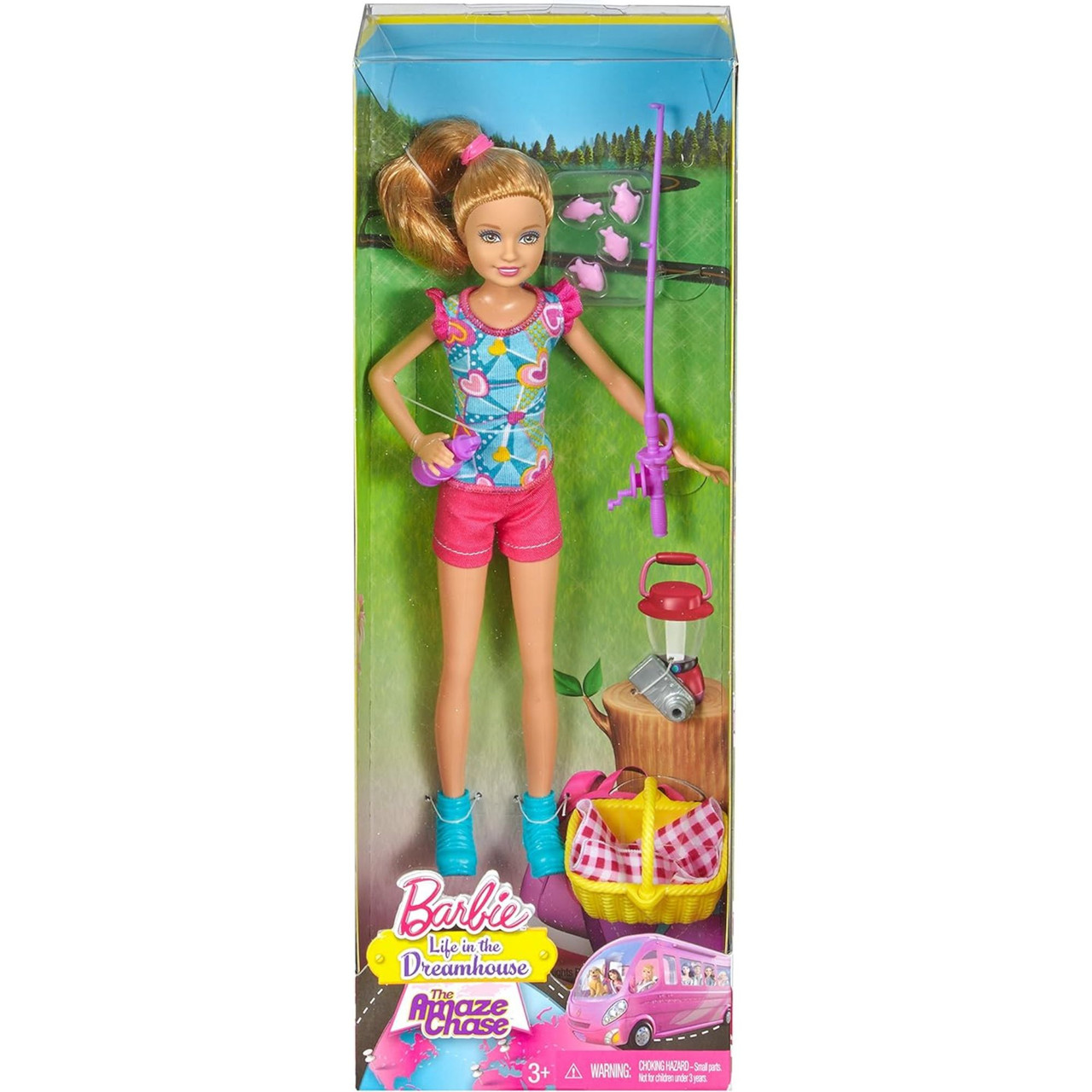 Barbie Life in the Dreamhouse the Amaze Chase Camping Stacie Doll Mattel  CCX02