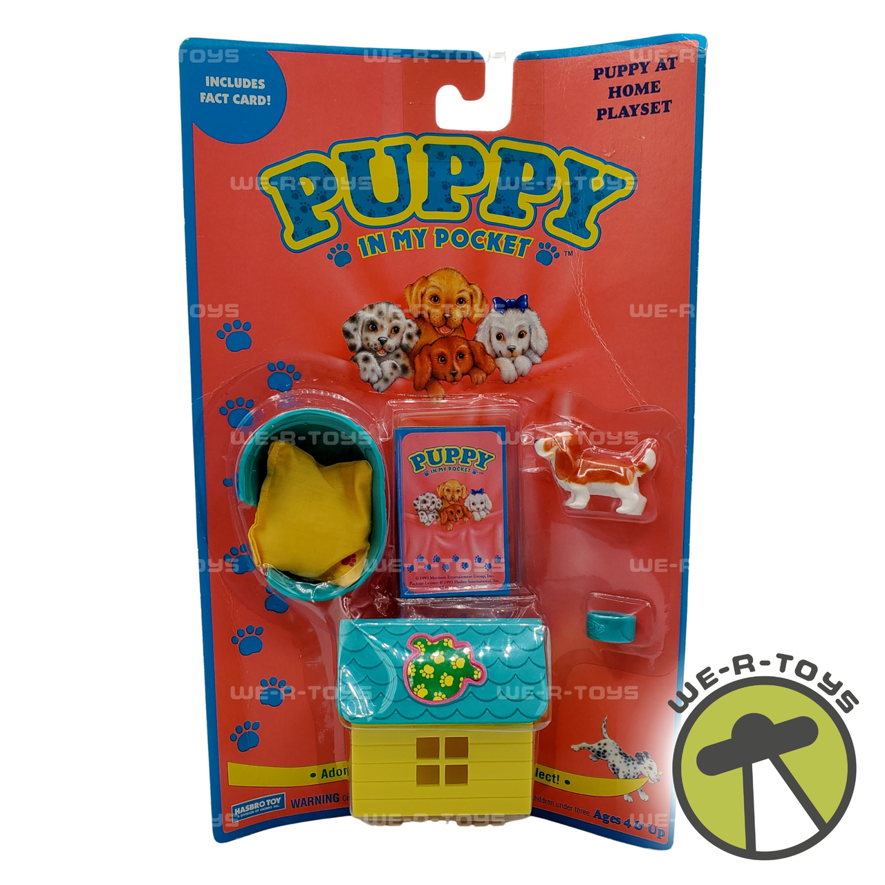 Puppy In My Pocket Playset 1994 Hasbro #9103 NRFP - We-R-Toys