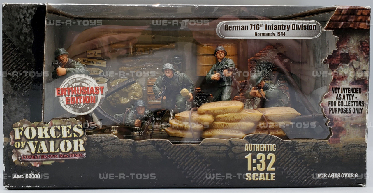 Forces of Valor German 716th Infantry Division Figurines 2003