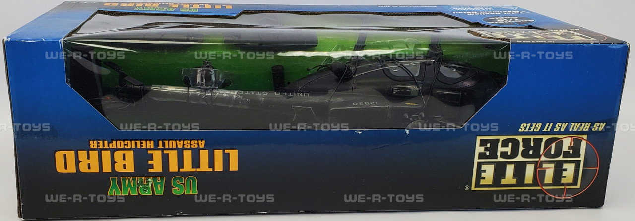 Elite Force US Army Little Bird Assault Helicopter 2002 Blue