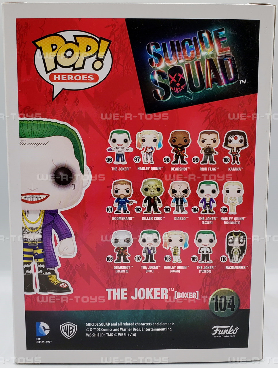 Funko Pop! Heroes Suicide Squad The Joker (Boxer) Vinyl