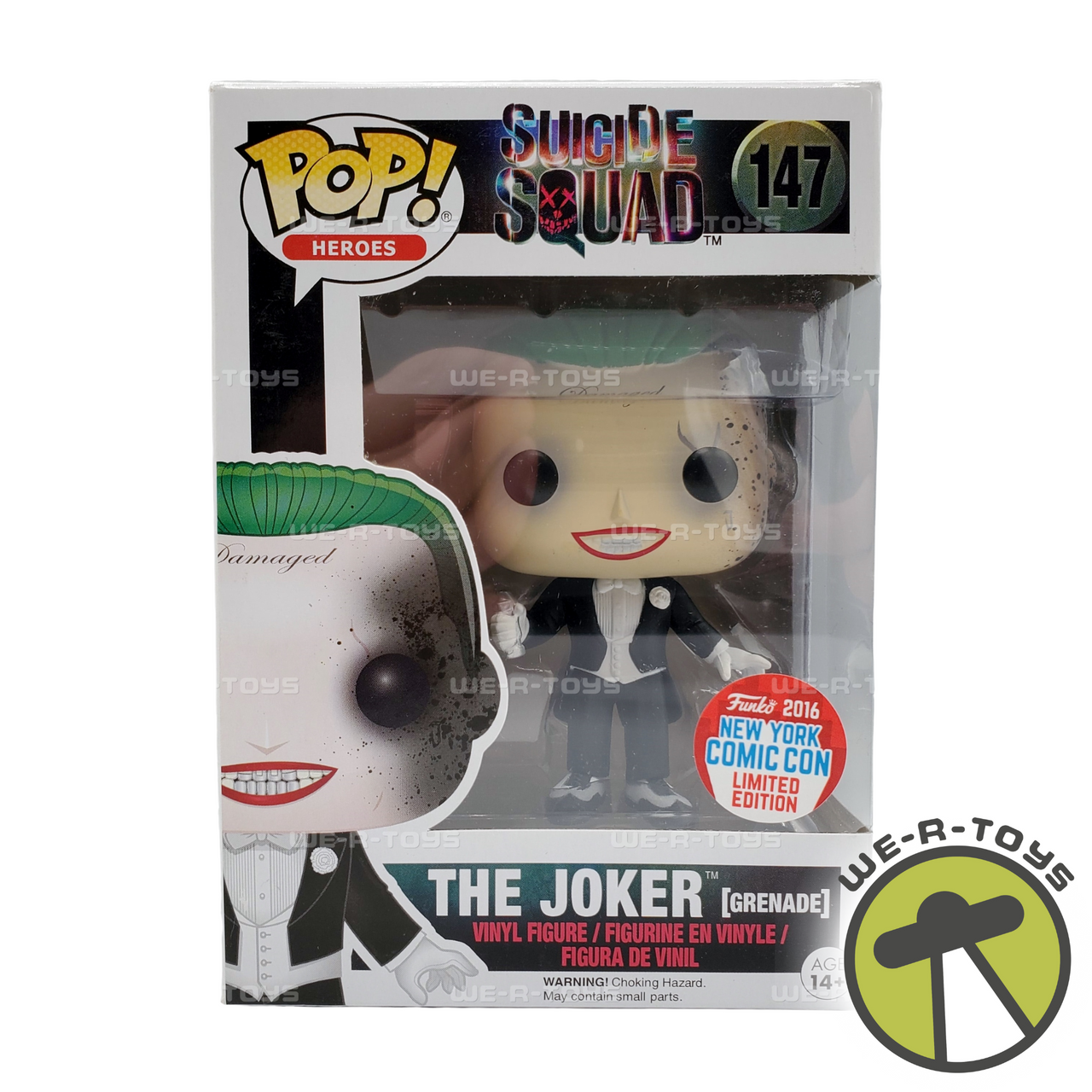Funko Pop! Heroes Suicide Squad The Joker (Grenade) Figure
