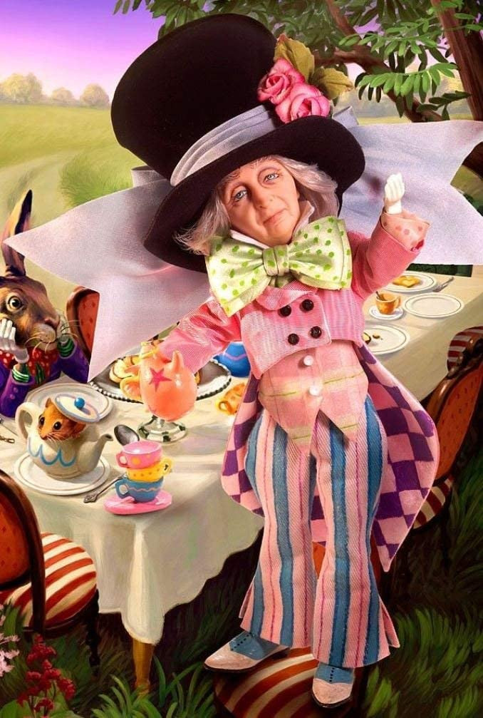 Kelly and Tommy as Alice and the Mad Hatter Barbie Dolls 2002 Mattel 57577 - We-R-Toys Kelly and Tommy as Alice and the Mad Hatter Barbie Dolls 2002 Mattel 57577 - We-R-Toys