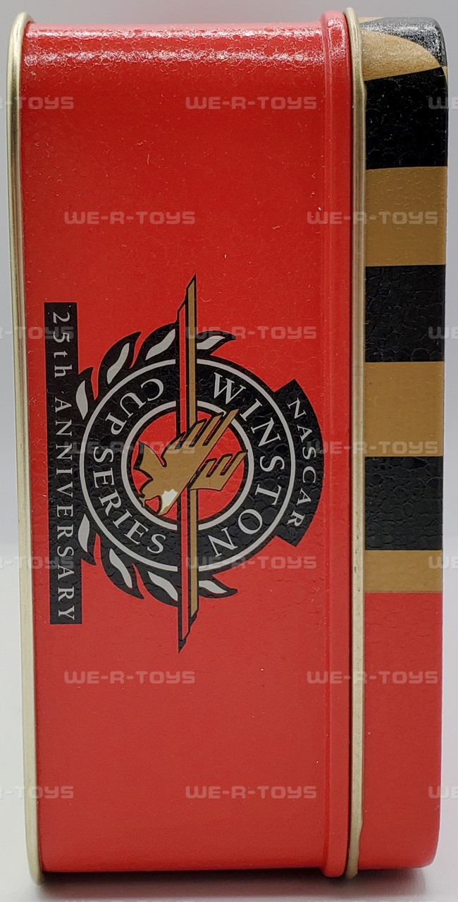 NASCAR Winston Cup Series 25th Anniversary Matchbook Tin - We-R-Toys