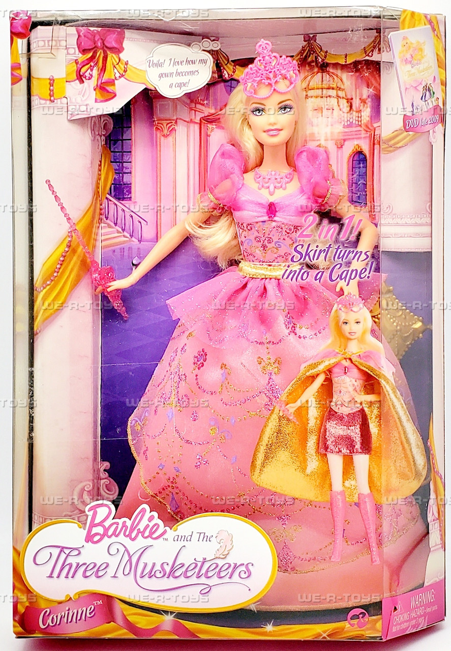 Corinne Barbie And The Three Musketeers Names Barbie Movies Barbie