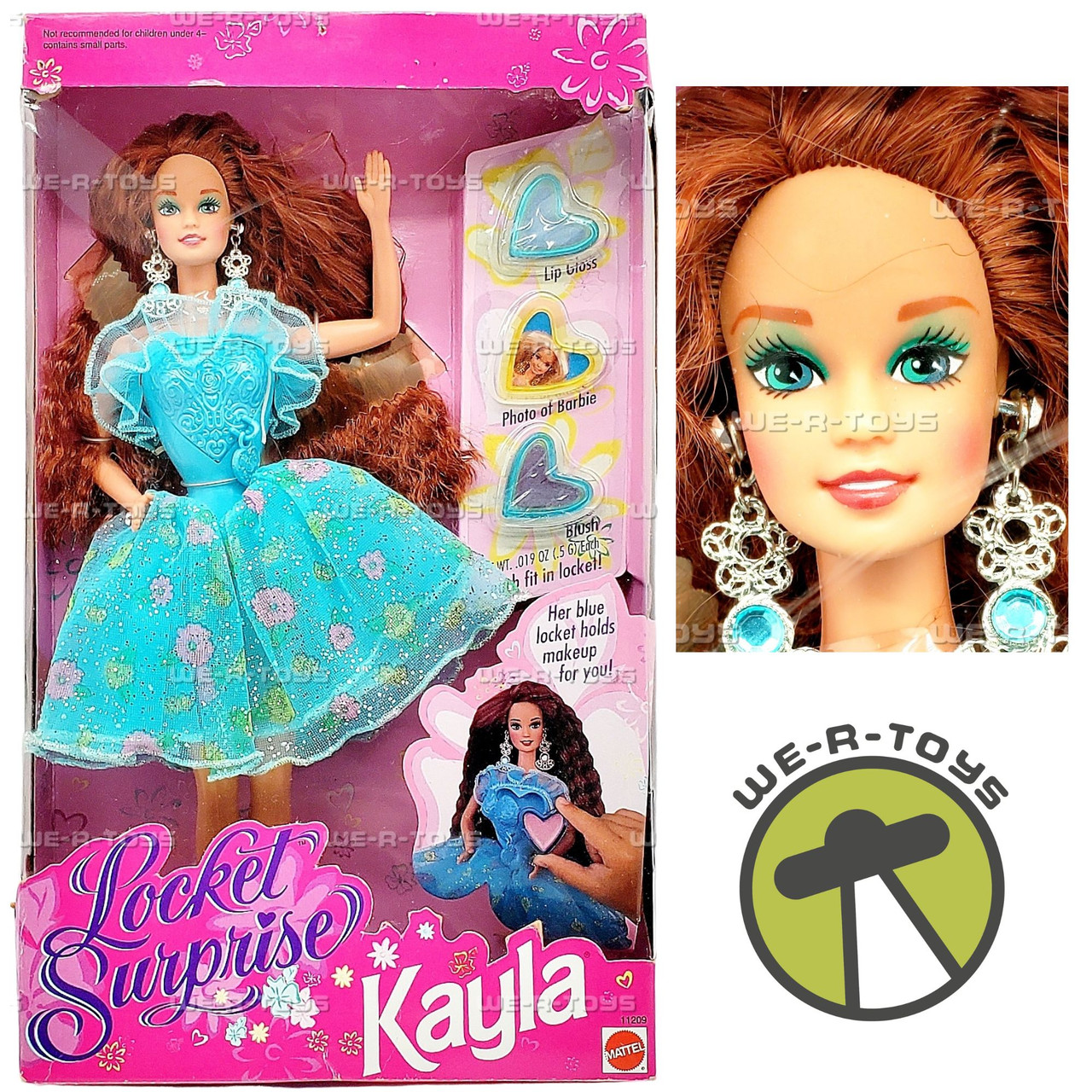 Barbie Locket Surprise Kayla Doll 1993 Mattel 11209 - We-R-Toys