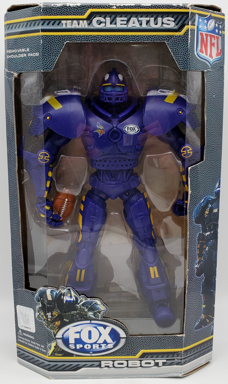 NFL Fox Sports Robot Cleatus Minnesota Vikings Figure 2008
