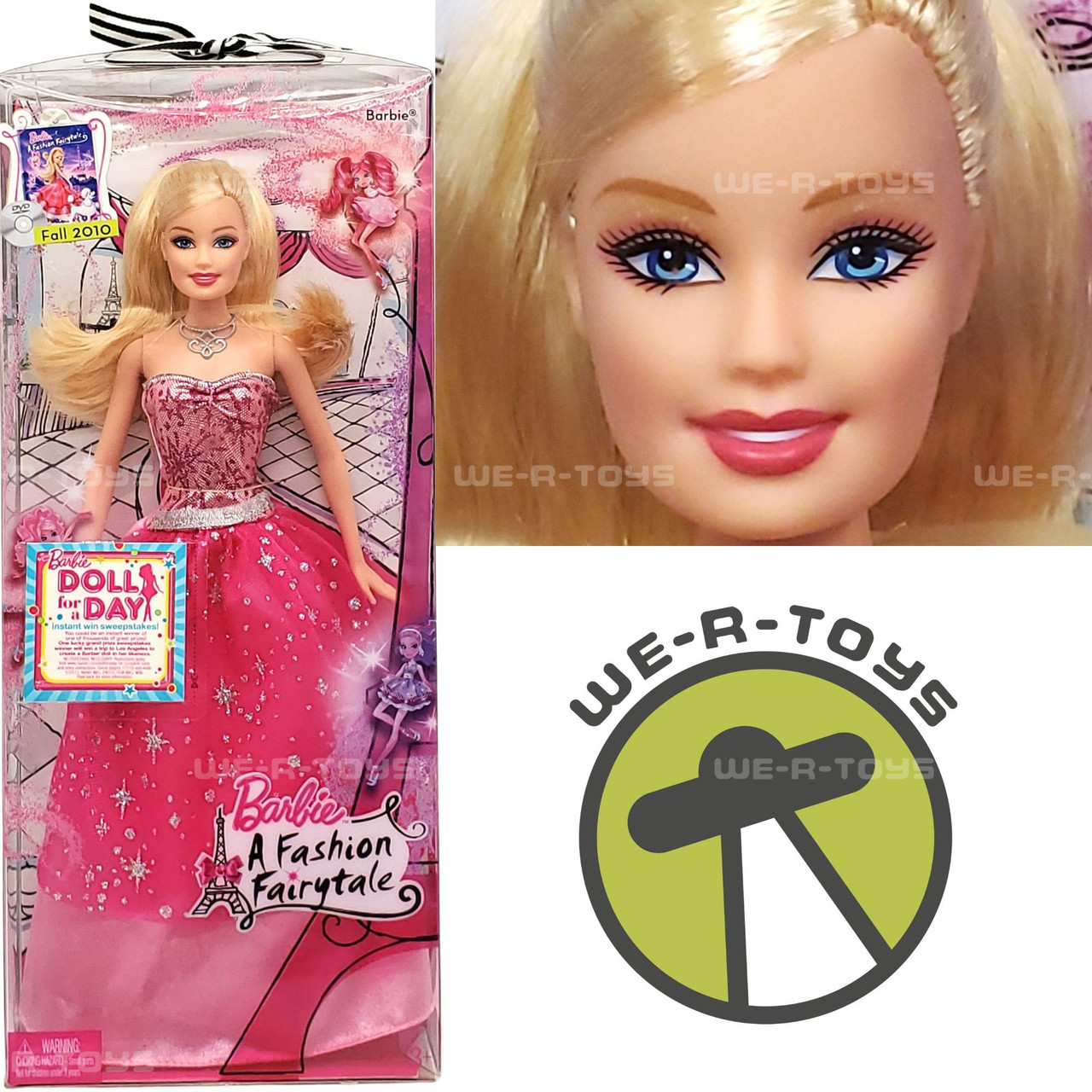 Barbie A Fashion Fairytale Doll 2009 Mattel T2573 - We-R-Toys Barbie A Fashion Fairytale Doll 2009 Mattel T2573 - We-R-Toys