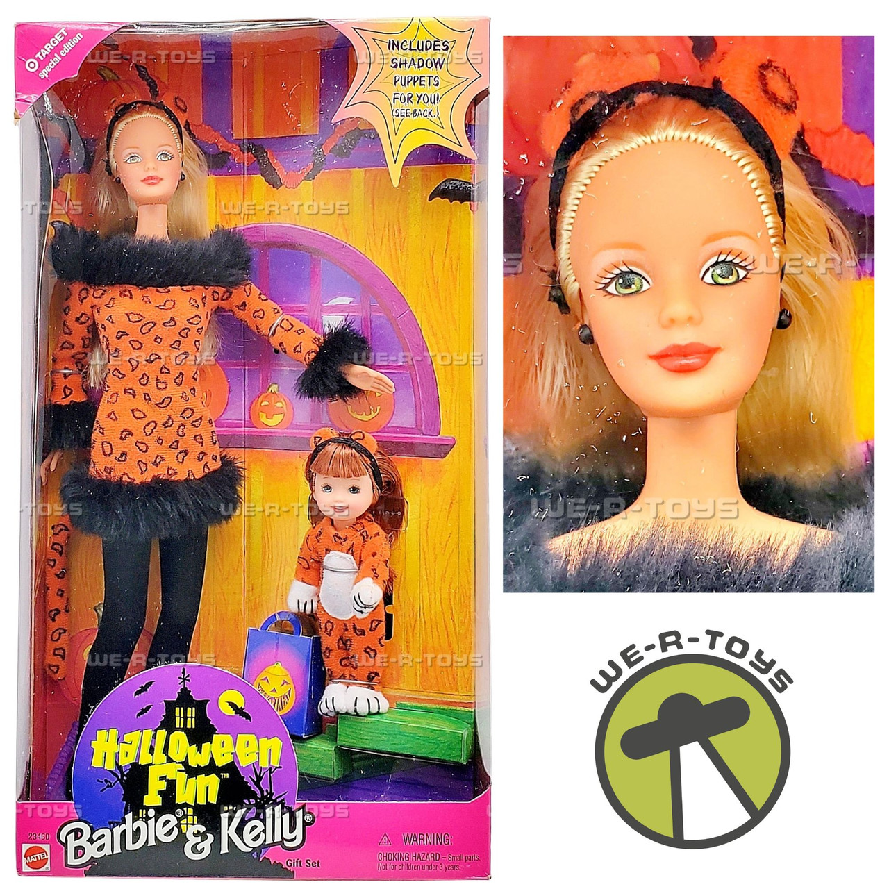Target Special Edition Halloween Fun Barbie and Kelly Doll