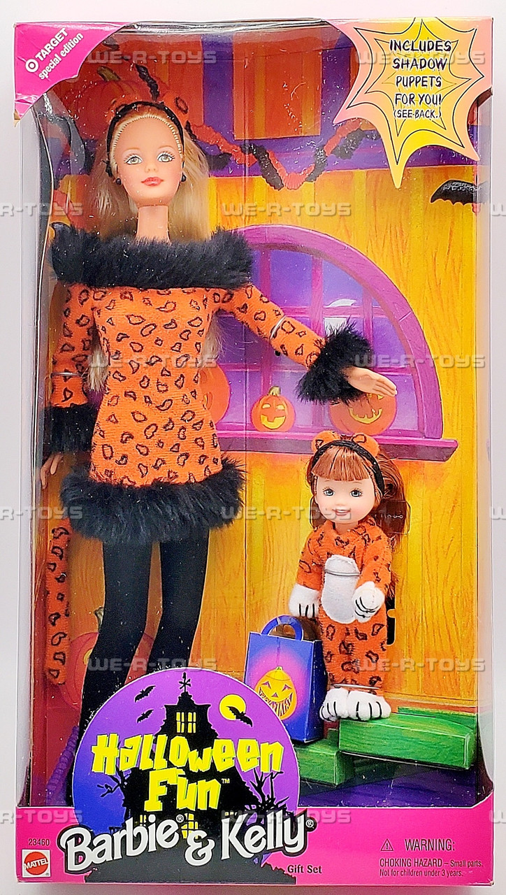 Target Special Edition Halloween Fun Barbie and Kelly Doll
