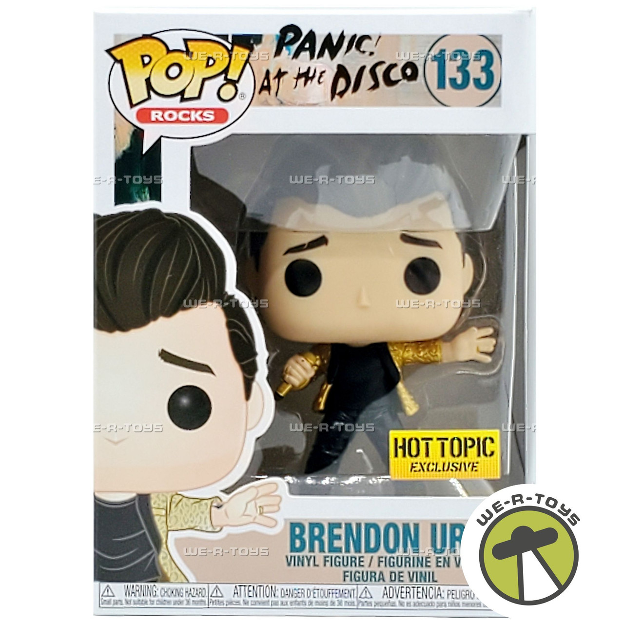 Funko POP! Rocks Panic! At The Disco Brendon Urie Exclusive Vinyl Figure WeRToys