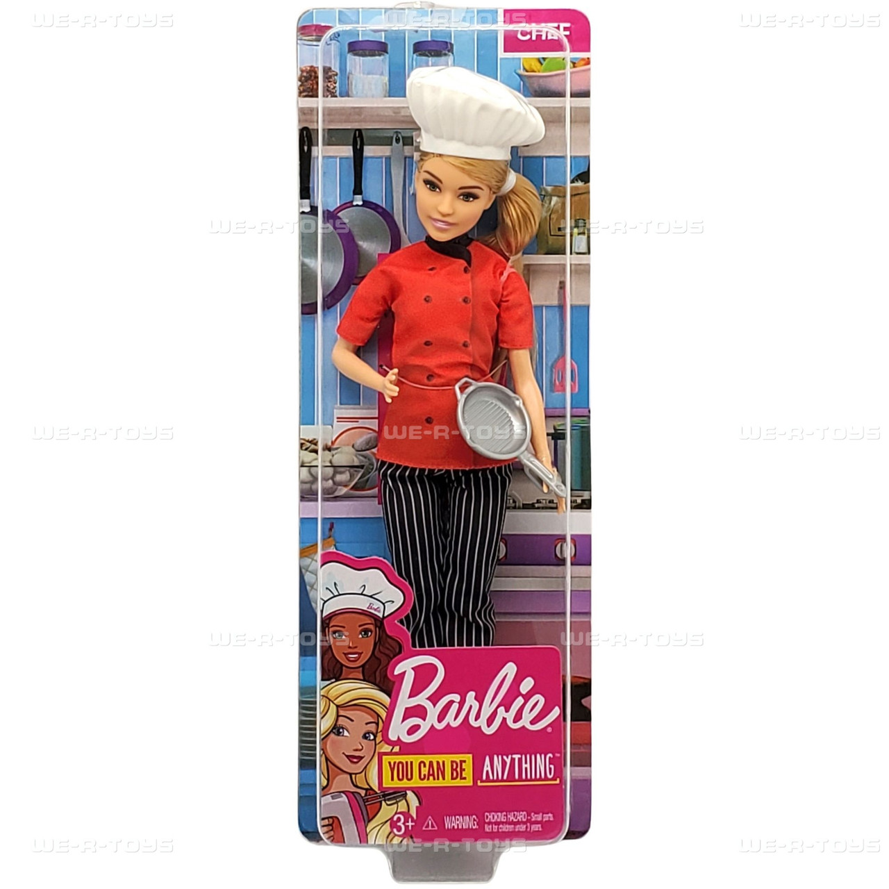 Barbie I Can Be Chef Doll 2018 Mattel FXN99 We-R-Toys