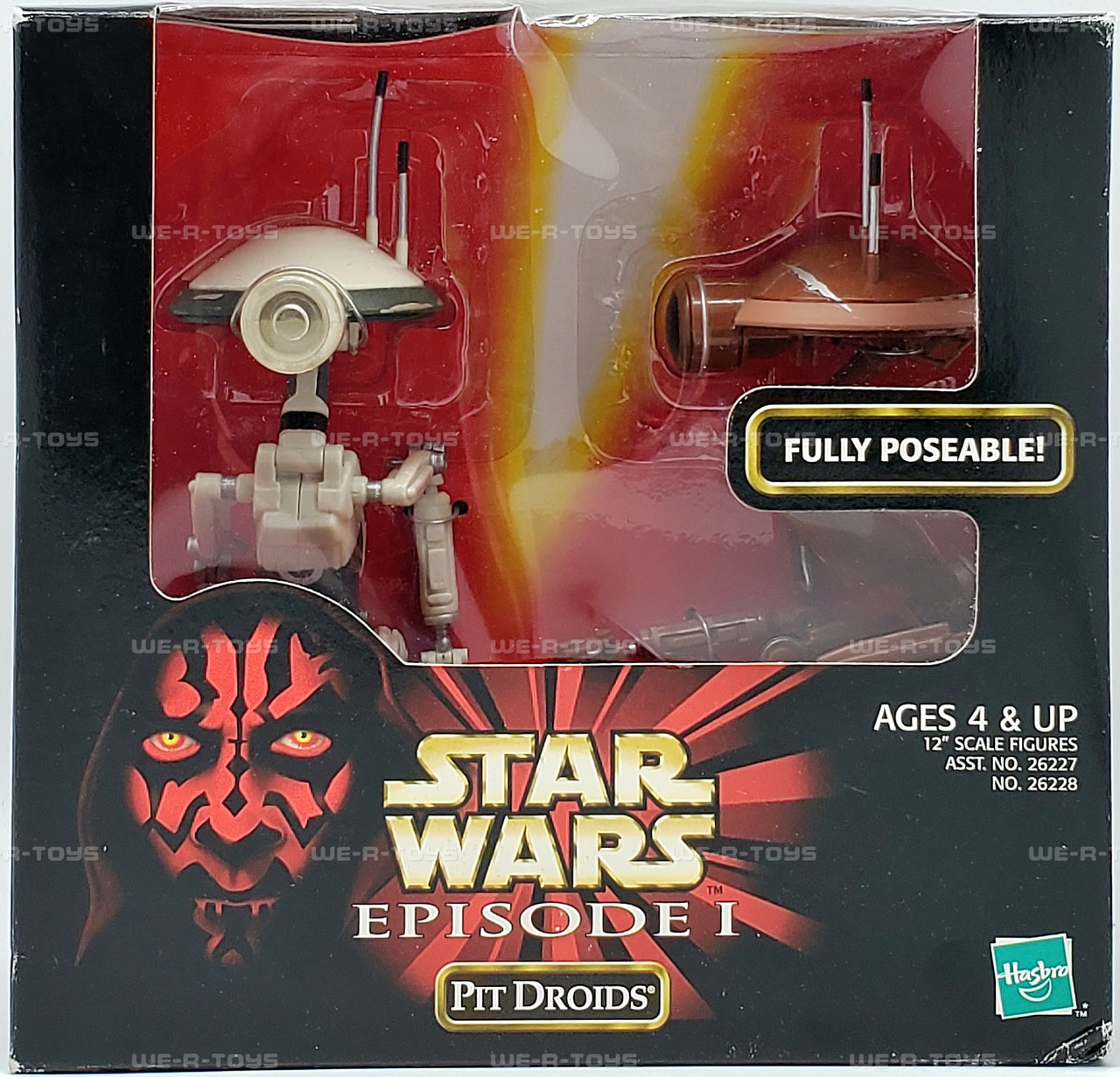 Star Wars Episode I Pit Droids Fully Poseable Action Figure Set