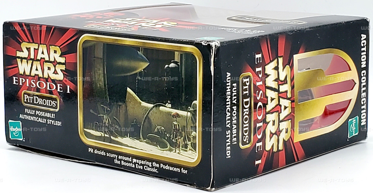 Star Wars Episode I Pit Droids Fully Poseable Action Figure Set
