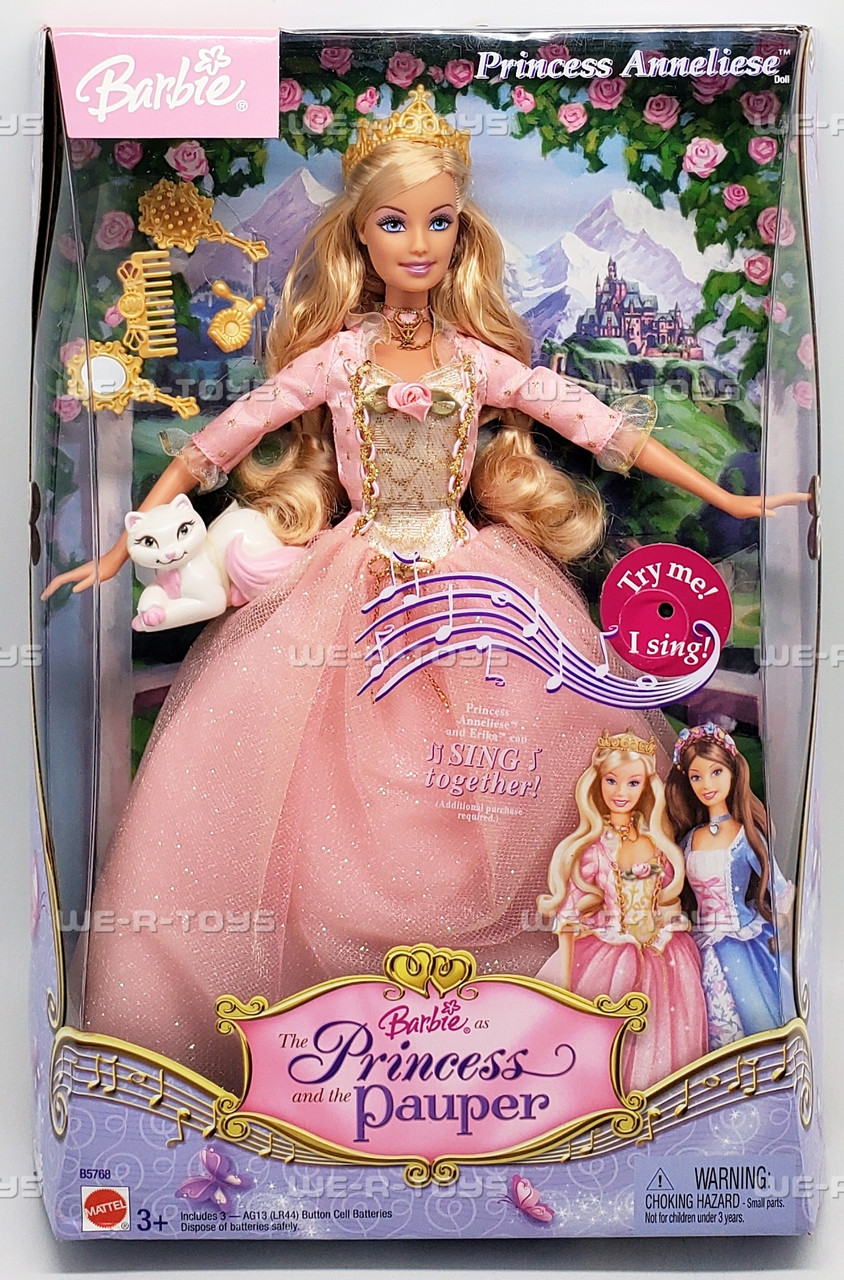 Barbie as Princess and The Pauper Princess Anneliese Doll 2004