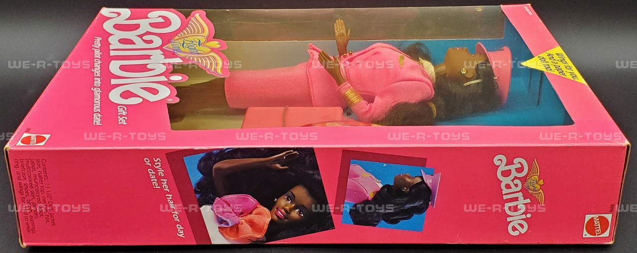 Barbie Flight Time African American Doll Gift Set 1989 Mattel 9584