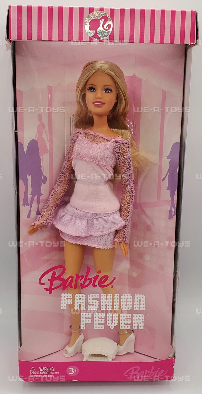 Barbie Fashion Fever Pink Doll 2006 Mattel #K8418 NRFB - We-R-Toys